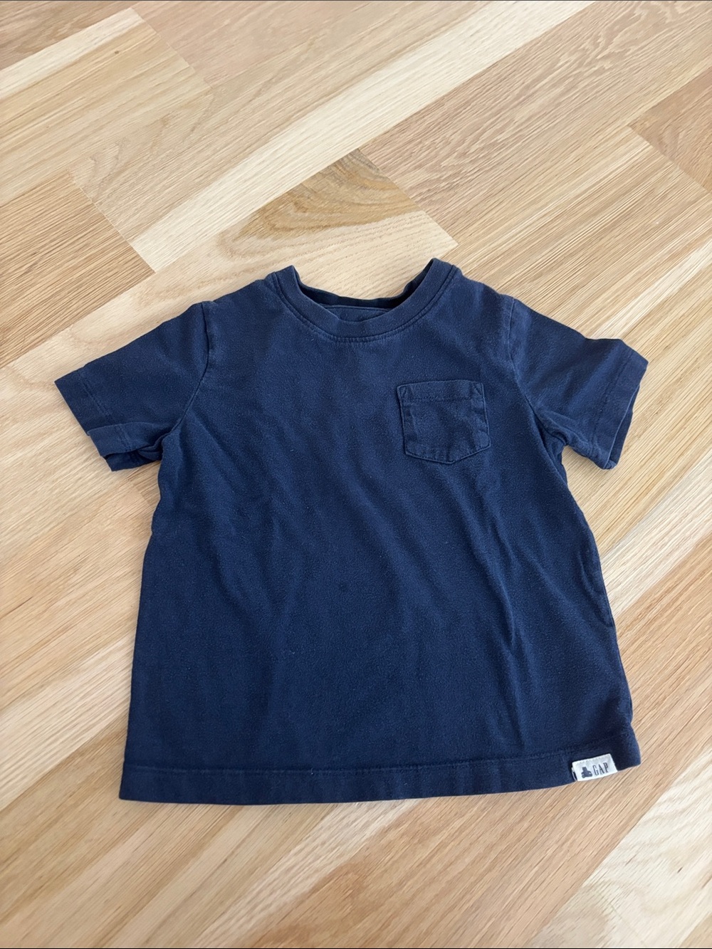 GAP Toddler Navy Short-Sleeve Pocket Tee